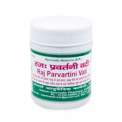 -25% Радж Парватини Вати (Raj Parvartini Vati) Adarsh, таблетки, 40г (до 06.24г)