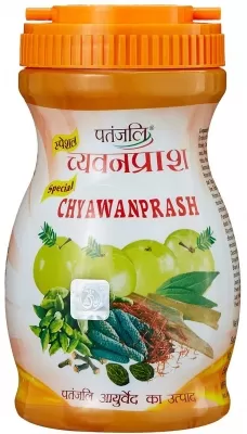 Чаванпраш Патанджали с шафраном (Chyawanprash Patanjali), Patanjali, 500г/1кг