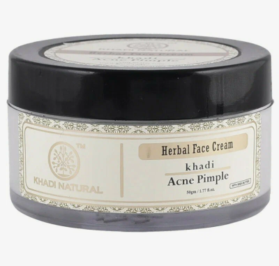 Крем для лица Против Акне с маслом ши (Herbal Face Cream Acne Pimple), Khadi, 50 г