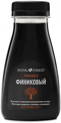 Пекмез финиковый (сироп) Royal Forest, Транскэроб, 250 г