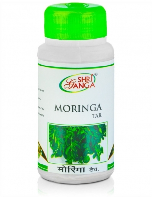 Моринга (Moringa), Shri Ganga, 60 таб.    