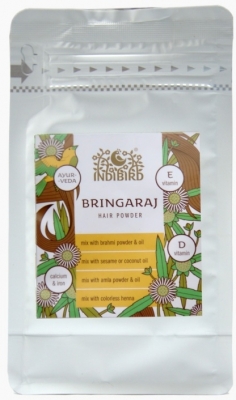 Брингарадж, порошок для волос (Bringaraj Powder), Indibird, 50г/200г/1кг