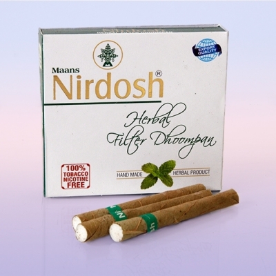 Сигареты без табака с фильтром, Нирдош (Nirdosh), 20 шт, 30г