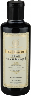 Шампунь для восстановления волос Амла и Брингарадж (Amla and Bhringraj) Khadi Natural, 210 мл