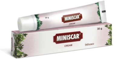 Минискар крем, от растяжек и рубцов (Miniscar Cream), Charak, 30г   