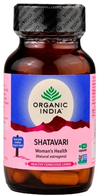 Шатавари (Shatavari), Organic India, 60 капс.