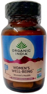 Вуменс Вел-Биинг (Women's Well-Being), Organic India, 60 капс.