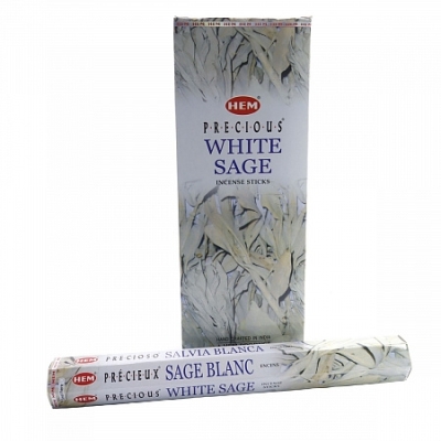 Благовония Любимый Белый Шалфей (Hexa Precious White Sage) HEM, 20г