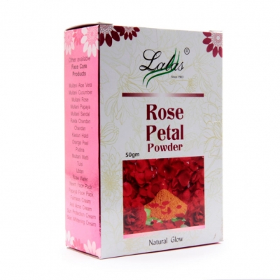Травяная маска для лица Лепестки розы (Rose Petal Powder), Lalas, 50г