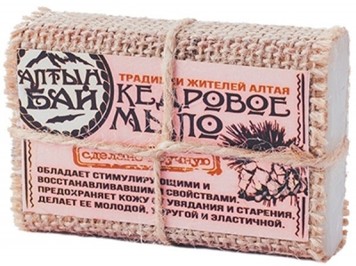 Мыло органическое Кедровое, Алтын Бай, 80 г