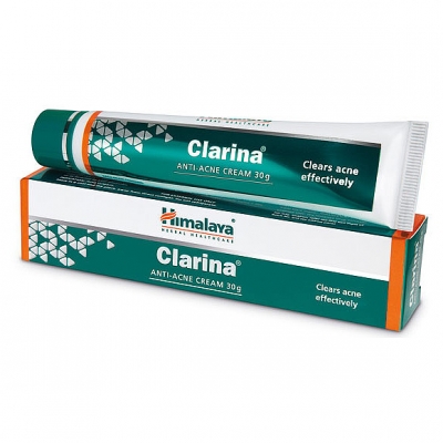 Кларина, крем для проблемной кожи (Clarina anti-acne cream) Himalaya, 30г