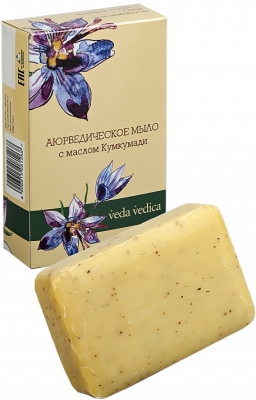 Мыло аюрведическое с маслом Кумкумади, Veda Vedica, 125г