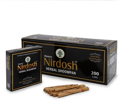 Сигареты без табака без фильтра, Нирдош (Nirdosh), 20 шт, 30 г