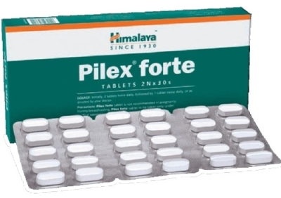 Пайлекс Форте (Pilex Forte), Himalaya, 60 таб