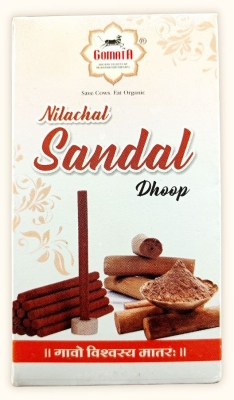Благовония Сандал (Nilachal Sandal dhoop), Gomata, Вриндаван, 50г  