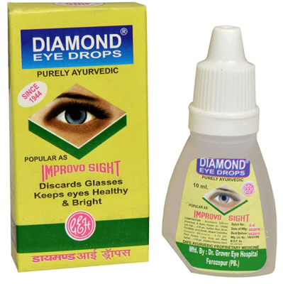 Даймонд, капли для глаз (Diamond Eye Drops), Dr. Groover, 10 мл   
