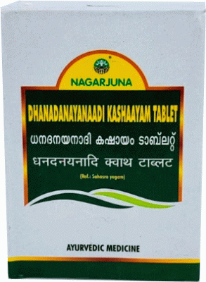 Дханаданаянади Кашаям (Dhanadanayanaadi Kashaayam), Nagarjuna, 100 таб. 	