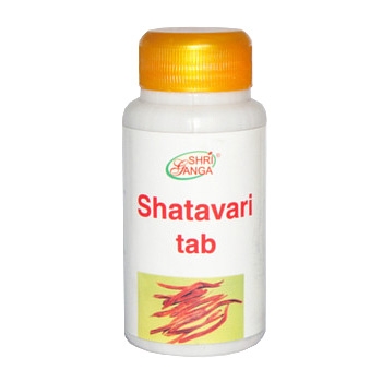 Шатавари (Shatavari) Shri Ganga, 120 таблеток