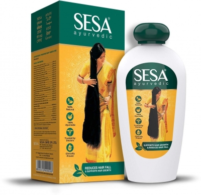 Масло для роста волос (Reduces Hair Fall and Supports Hair Growth Ayurvedic Oil) Sesa Ayurvedic, 100 мл