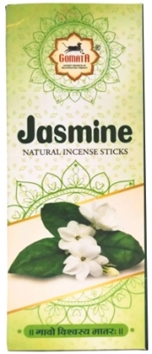 Благовония Жасмин (Jasmine Naturale Incense Sticks), Gomata, Вриндаван, 200г 