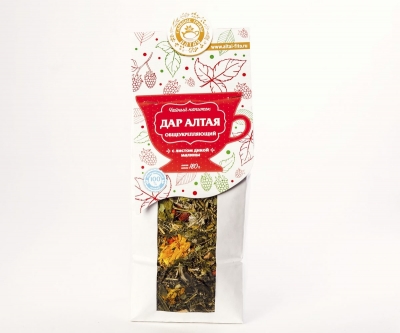 Дар Алтая, общеукрепляющий травяной чайный напиток, Славные Tравы Алтая, 150 г 