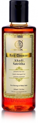 Шампунь для волос всех типов Сатритха (Satritha) Khadi Natural, 210 мл