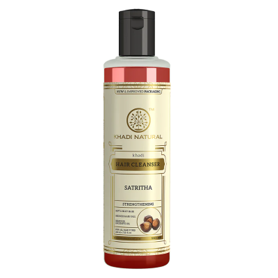 Шампунь для волос всех типов Сатритха (Satritha) Khadi Natural, 210 мл